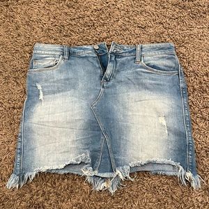Jean Mini Skirt
